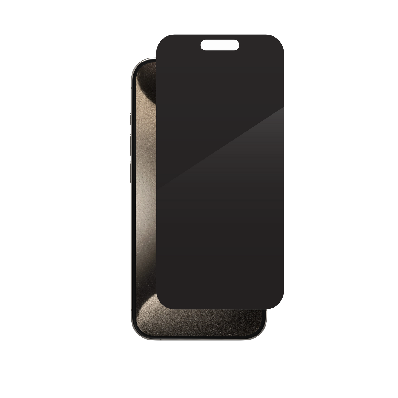 InvisibleShield Glass Elite Privacy Protector iPhone 15 Pro