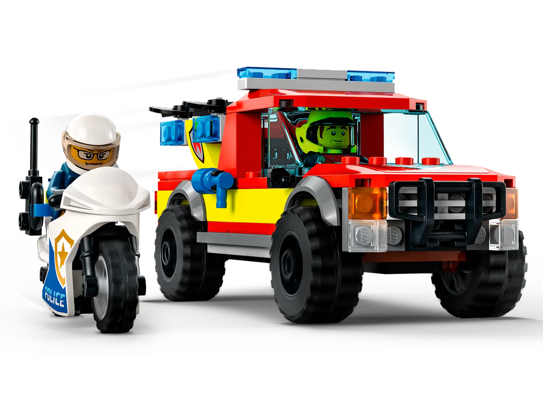 Lego City - Firefighting And Police Hunting