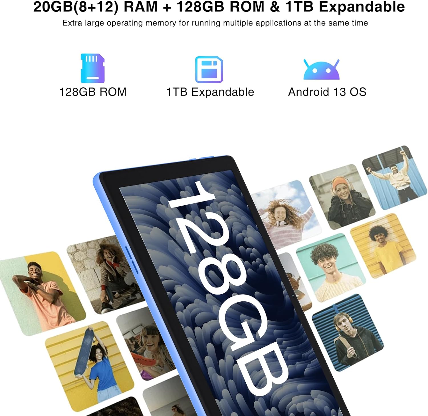 DOOGEE U10 Pro 128GB WIFI 6 5060mAh 10.1In Blue