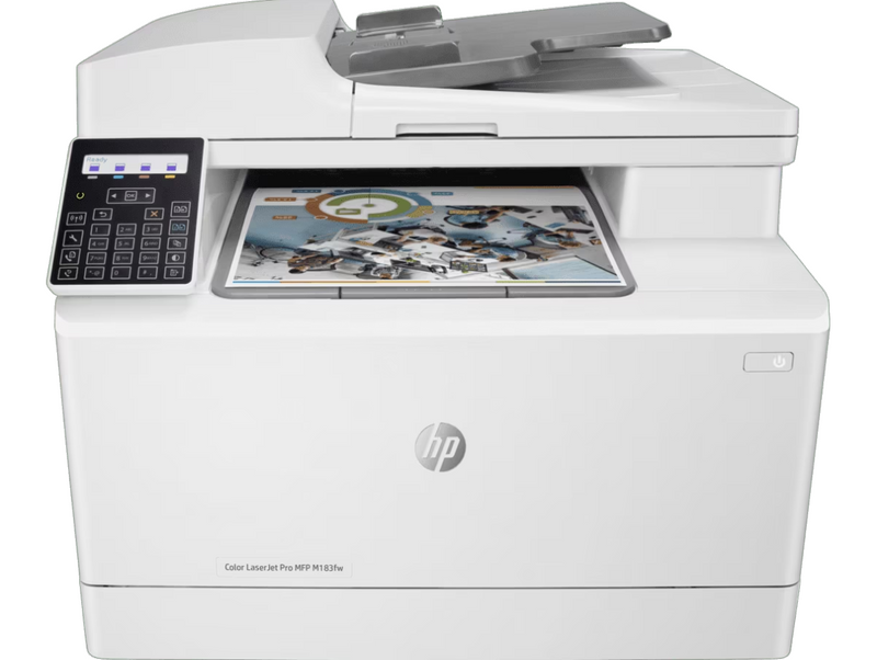 HP Color LaserJet Pro MFP M183fw Print copy scan fax