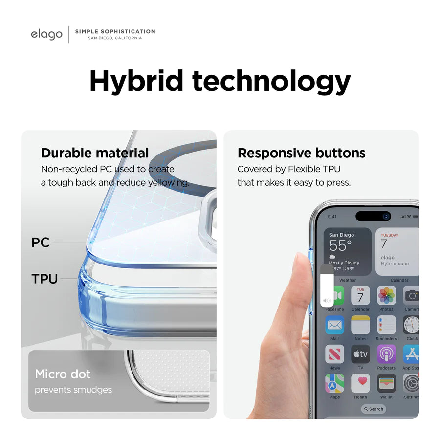 elago MagSafe Hybrid iPhone15 Pro Max