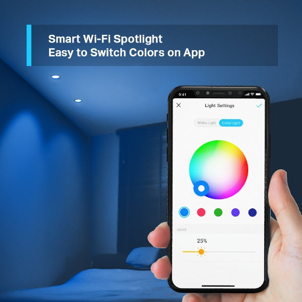 Tapo L630, Smart Wi-Fi Spotlight, Dimmable Multicolor 3.7W