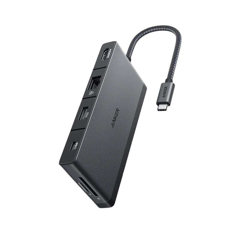 Anker Anker 552 USB-C Hub 9-in-1, 4K HDMI Black