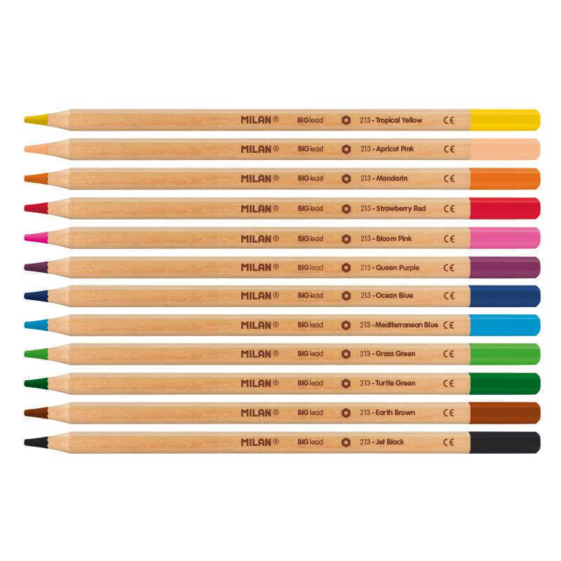 Milan Coloring Pencils 12 Metal Box