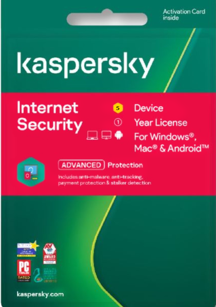 Kaspersky Anti-Virus 5 Devices (INT)