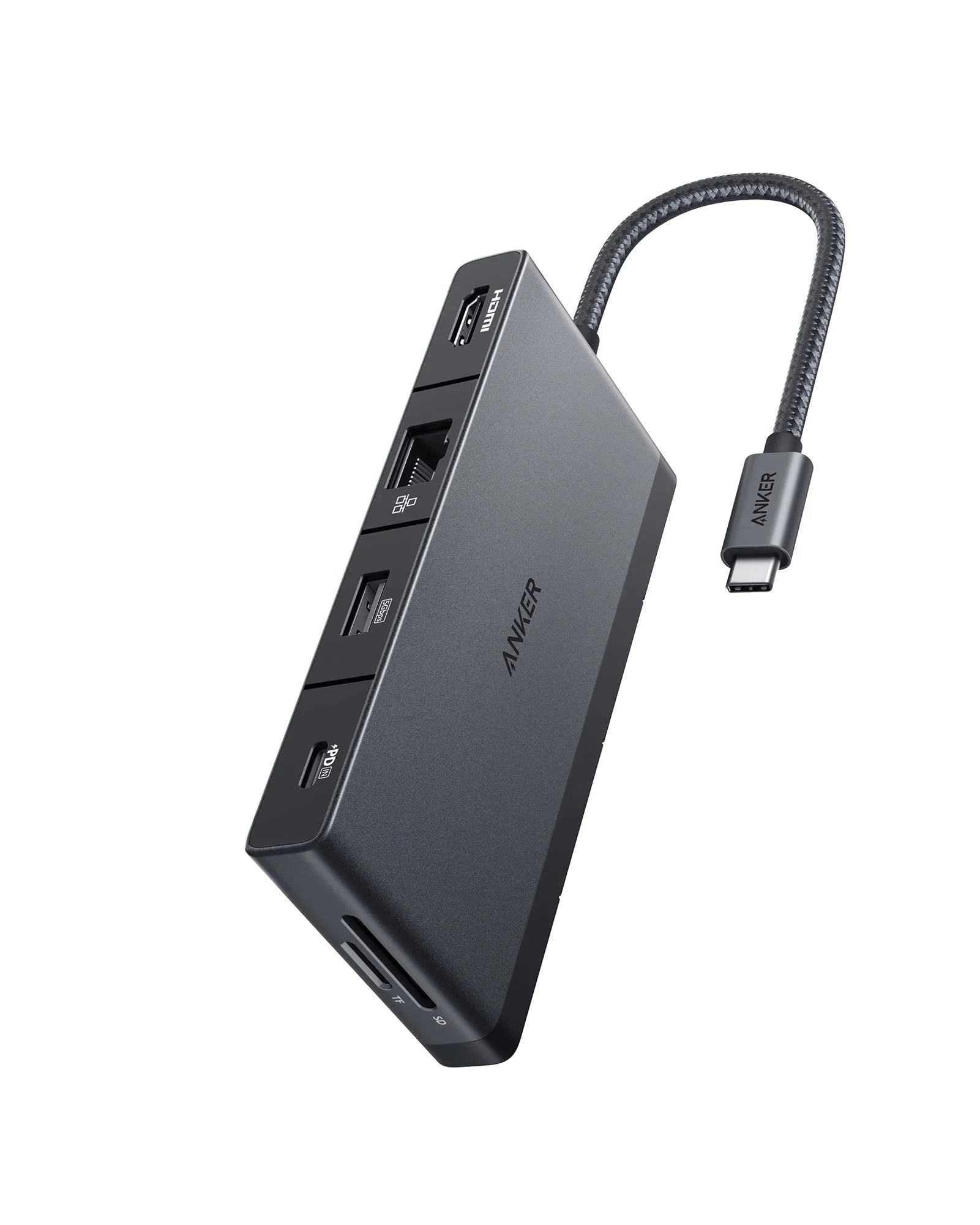 Anker Anker 552 USB-C Hub 9-in-1, 4K HDMI Black