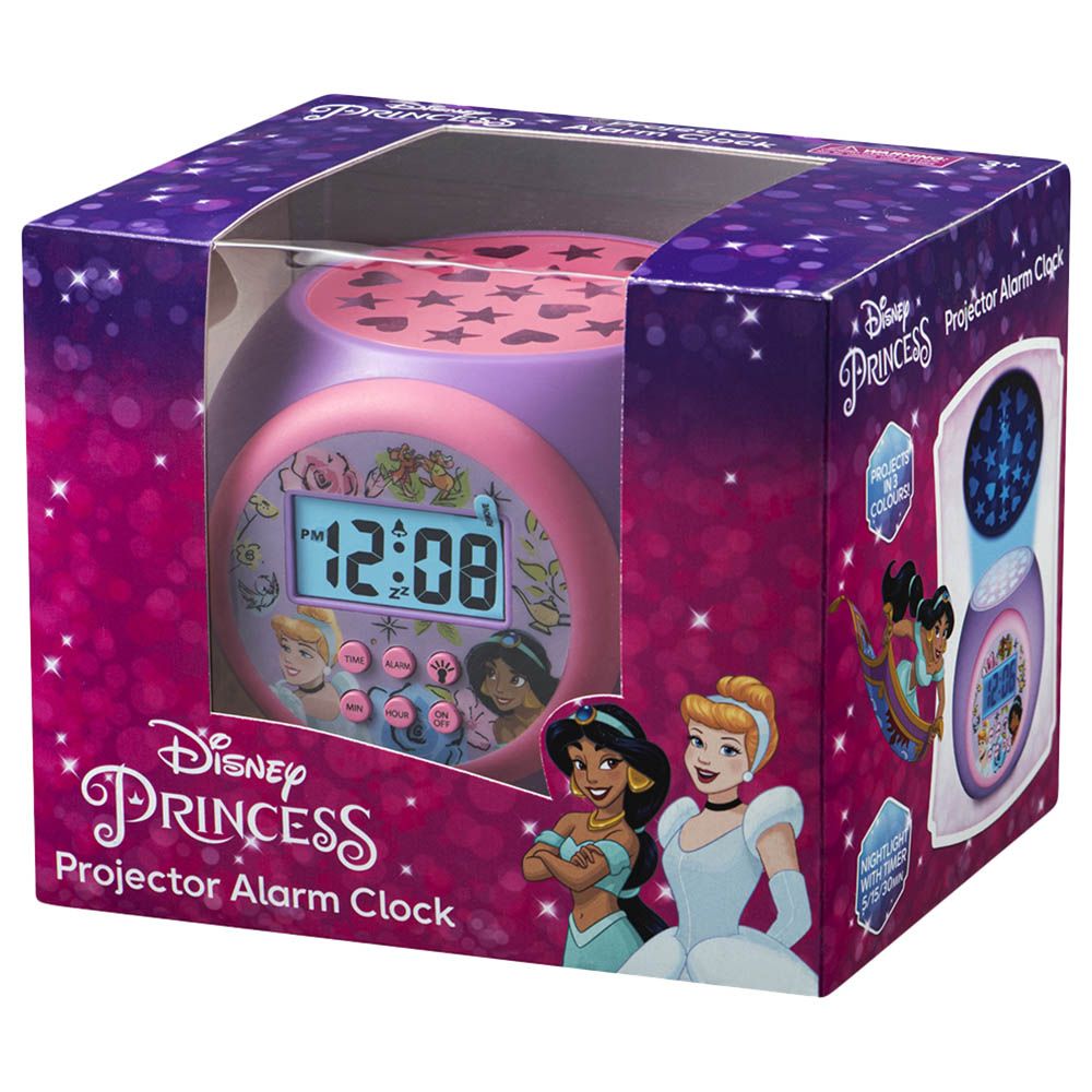 Disney - Projector Alarm Clock- Princess