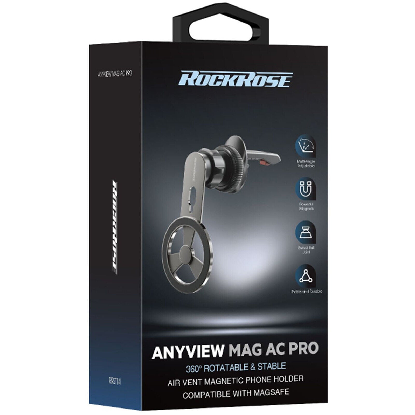 RockRose Anyview Mag AC Pro 360° Air Vent Magnetic Car Mount