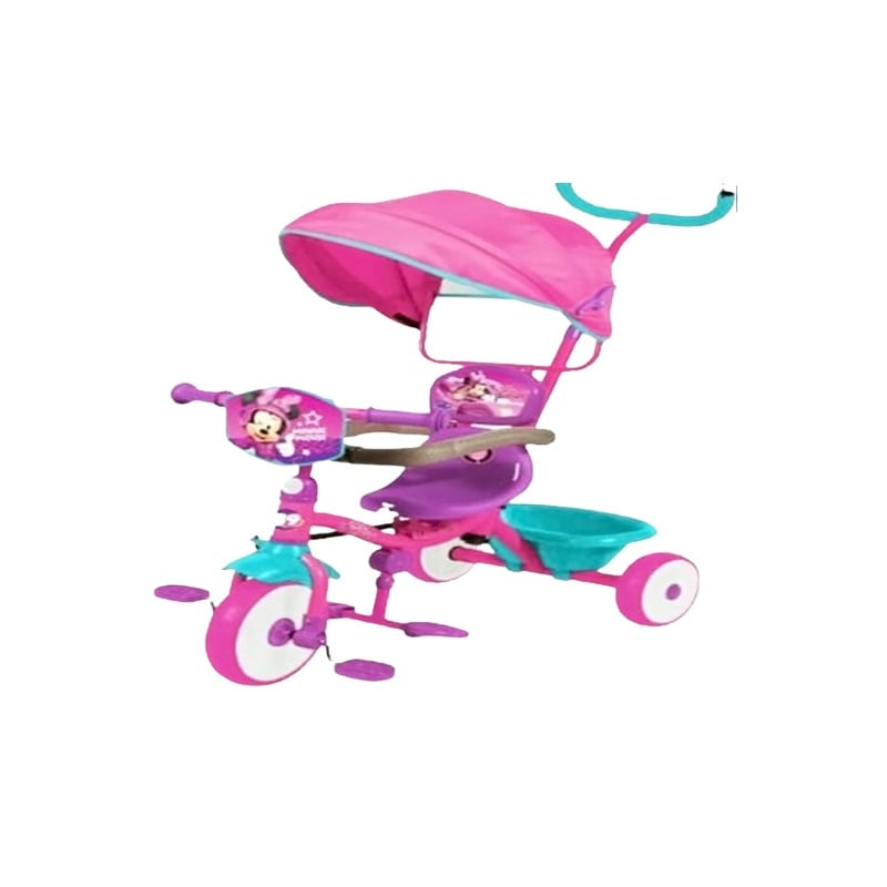 Disney Bike With Hand And Umbrella - Minnie Mouse