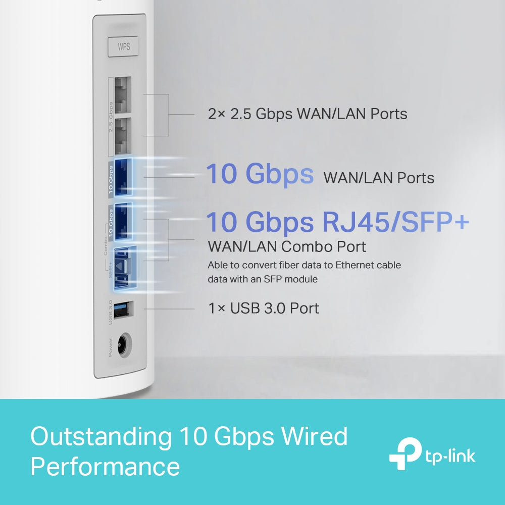 TP-Link Deco BE85(1-pack) Whole Home Mesh WiFi 7 (Tri-Band)