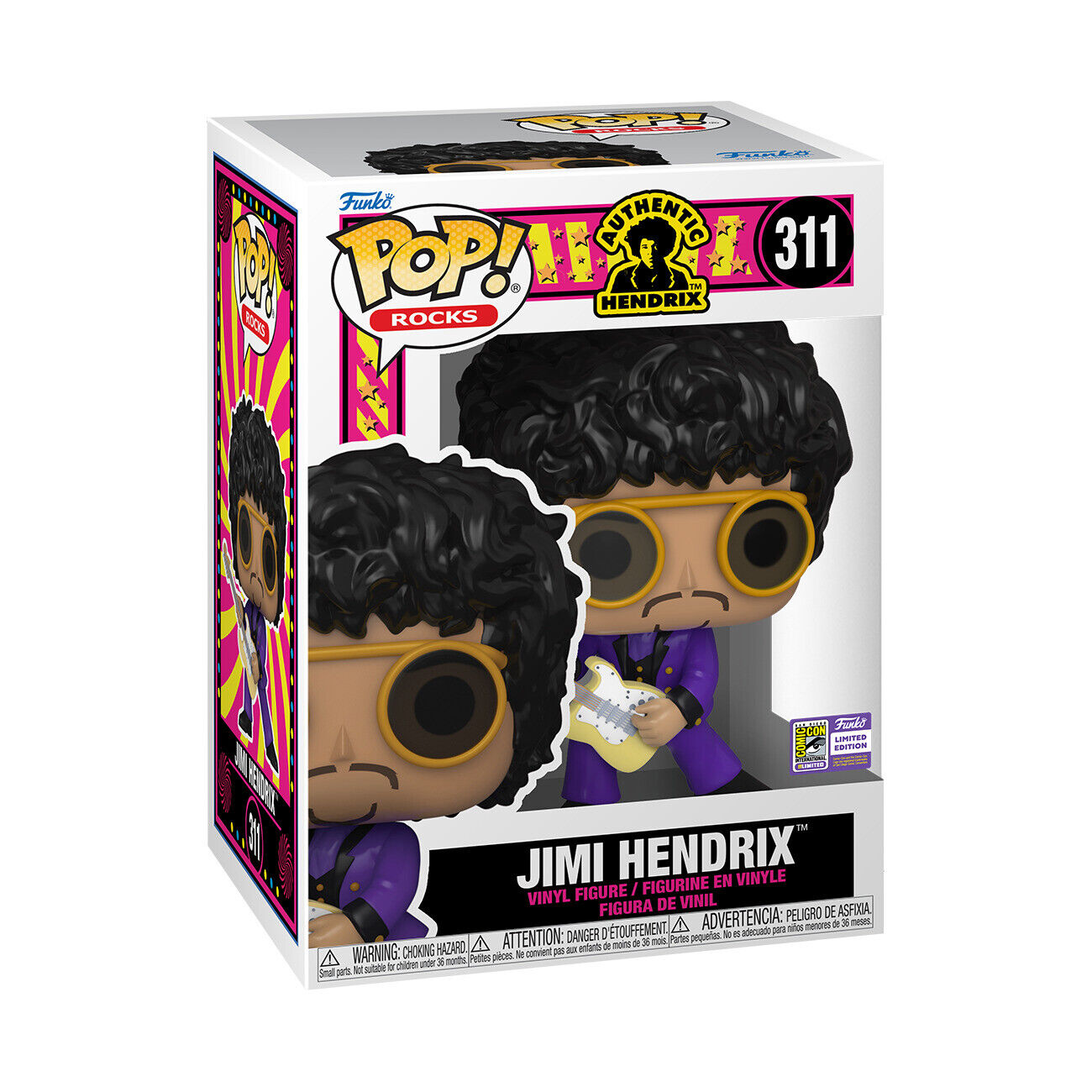 Funko Pop! Rocks: Purple Jimi Hendrix (Sdcc23)