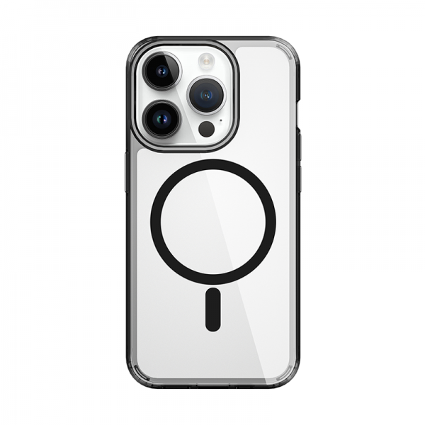 WiWU Crystal MagSafe case for iPhone 15 pro maxMCC-101 black