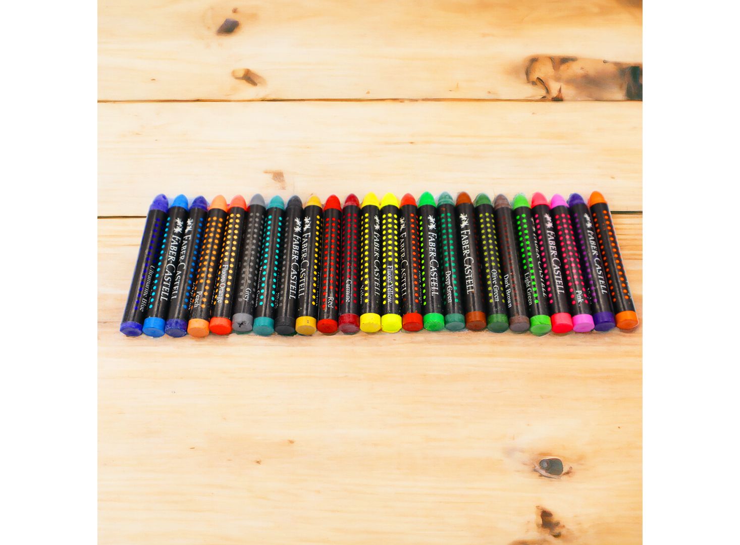FC 24 Jumbo Wax Crayons