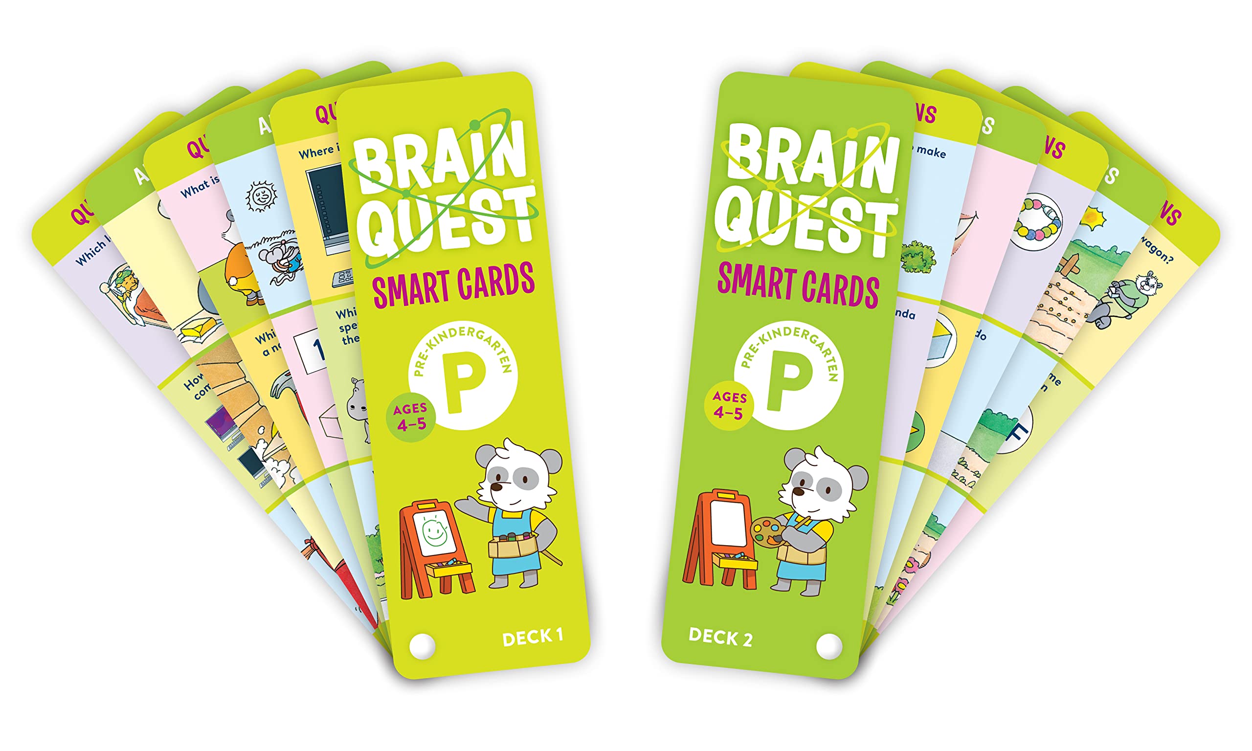 Brain Quest Pre-Kindergarten Smart Cards Revised 5Th Edition