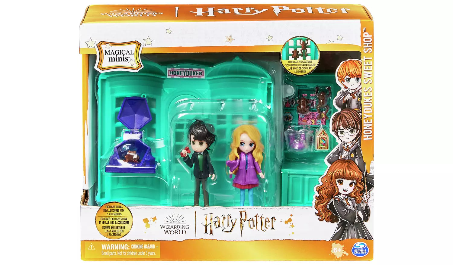 Ww Magicalmini Harry Potter Honey duke's plyst- Neville & Luna