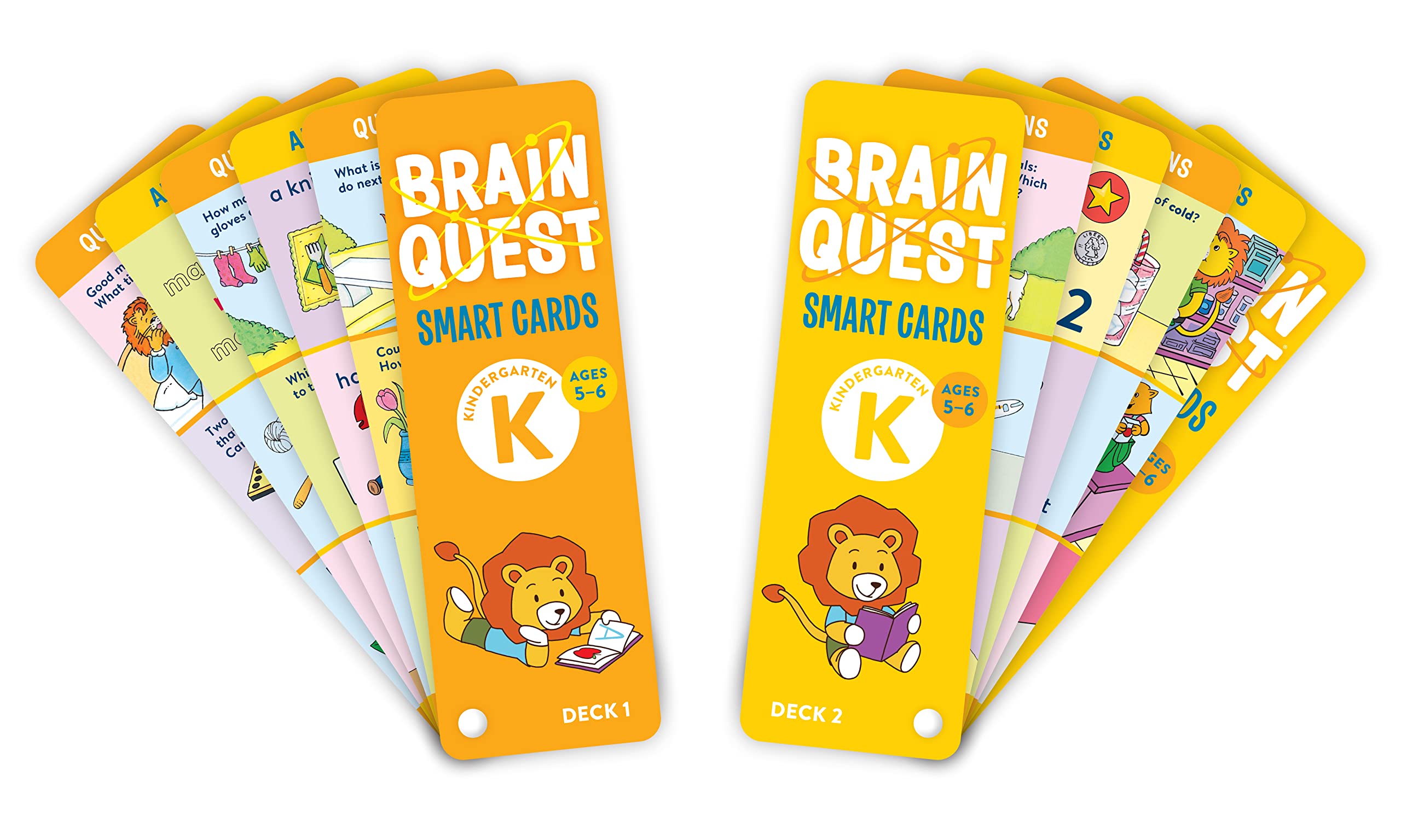 Brain Quest Kindergarten Smart Cards Revised 5Th Edition