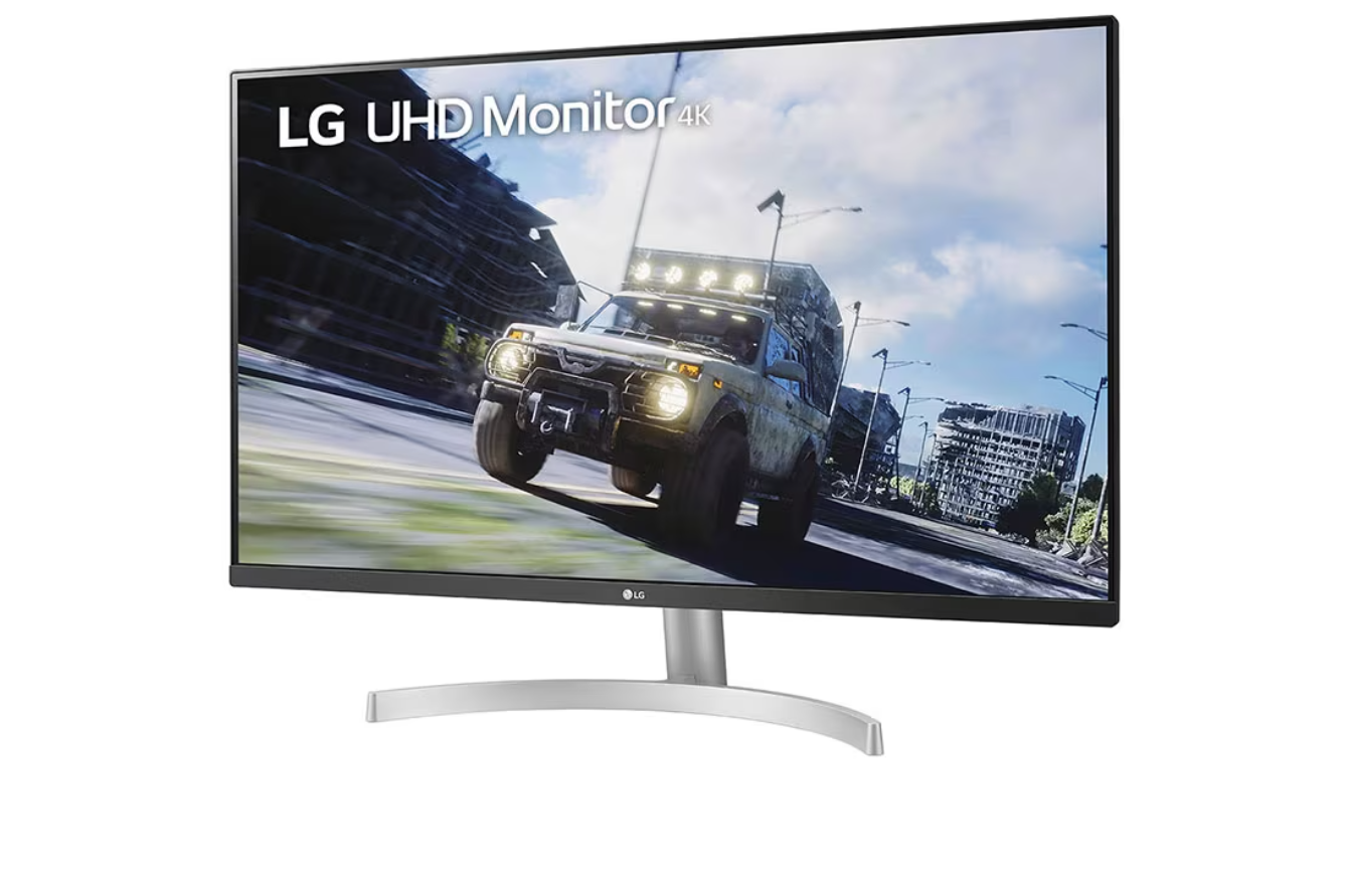 LG Monitor 31.5In 32UN500-W UHD 4K HDR with FreeSync