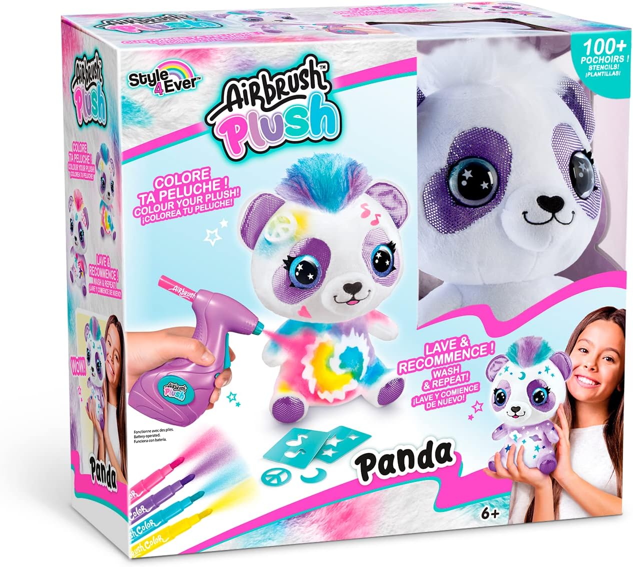 Canal Toys - Airbrush Plush - Panda