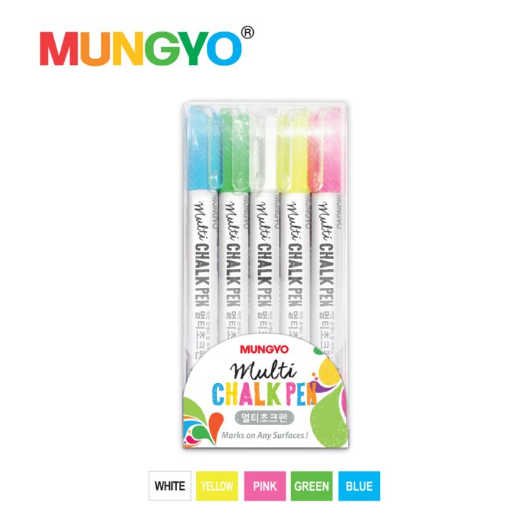 Mungyo Chalk Pen Set Of 5