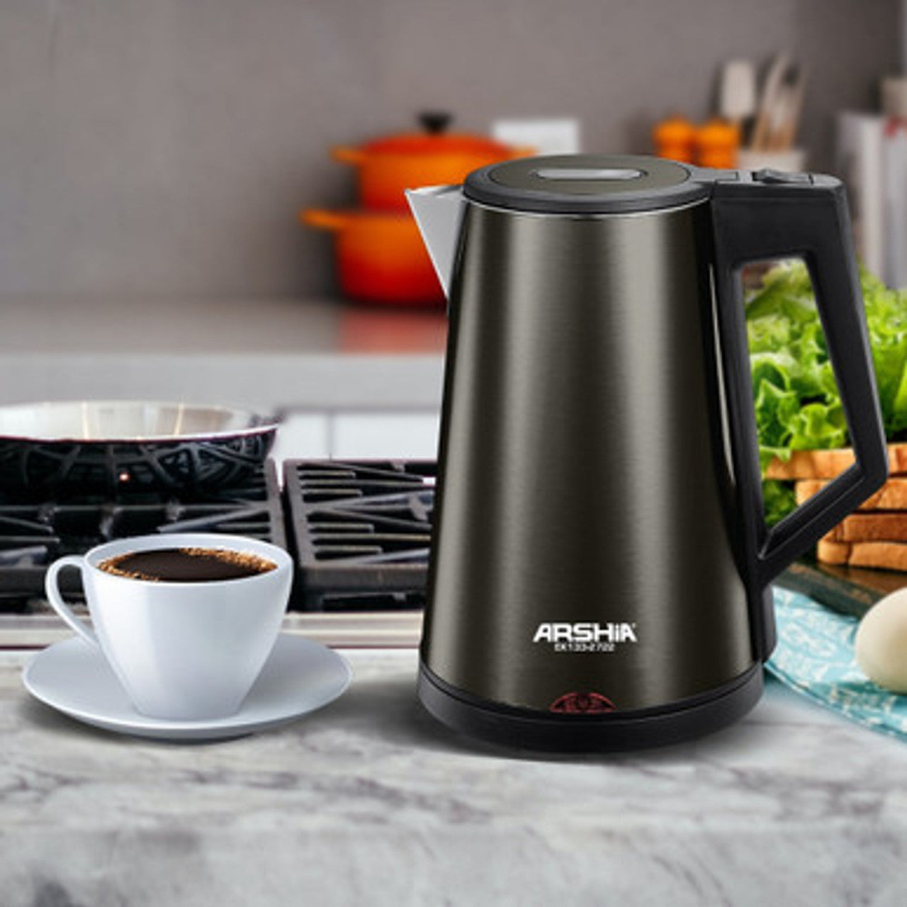 Arshia Electric Kettle 1800 watts of power