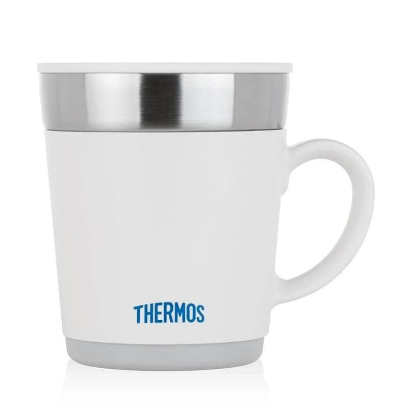 Thermos JDC-351WH (White) Stainless Steel Vacuum Mug 350 ml