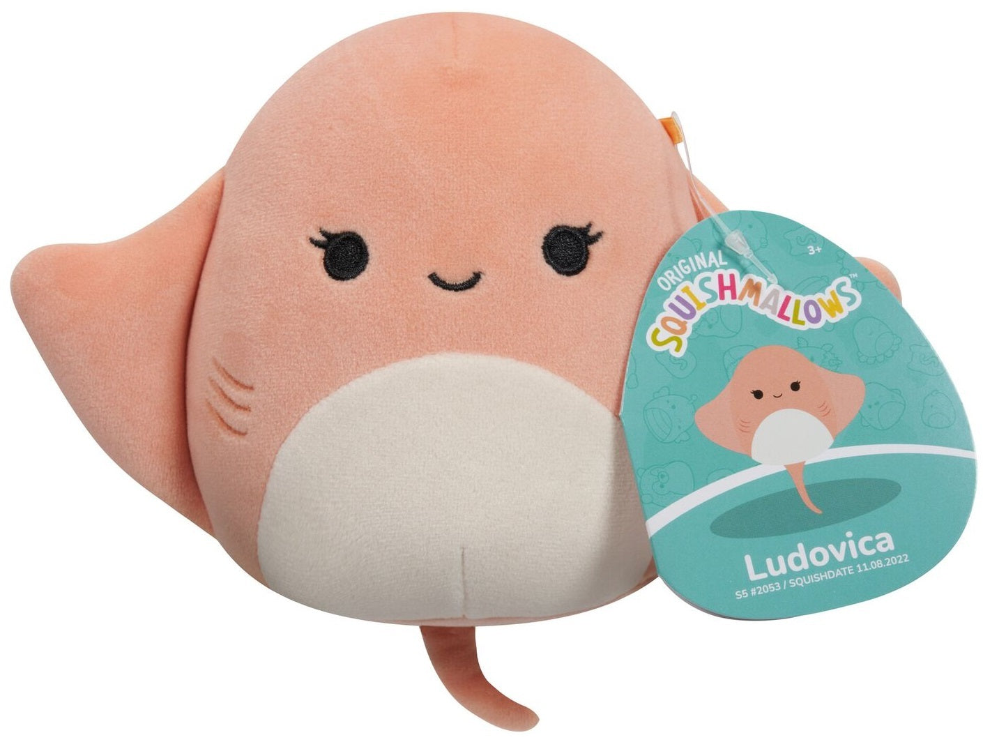 Sqk - Little Plush (Ludovica - Coral Stingray)