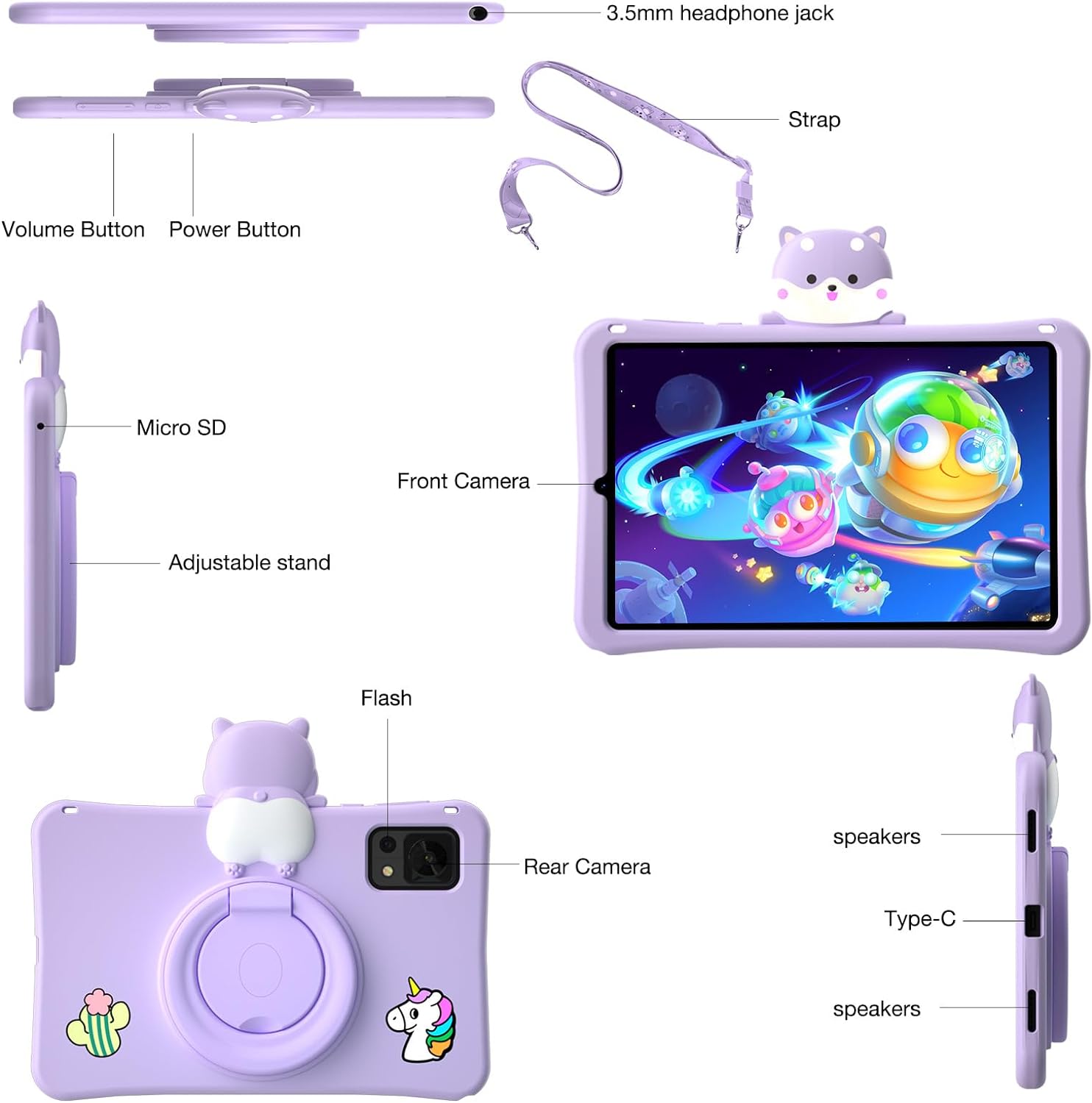 DOOGEE T20 Mini Kids 128GB 4GDual SIM 5060mAh 8.4 FHD+Purple