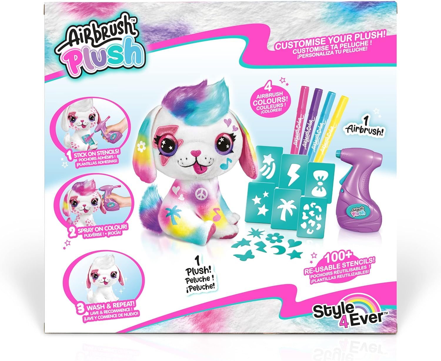 Canal Toys - Airbrush Plush - Puppy