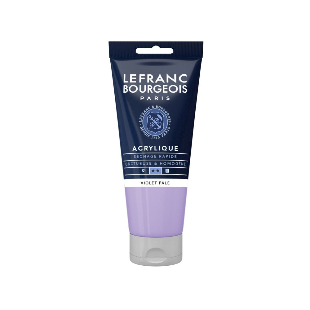 Lefranc Bourgeois Fine Acrylic Colour 80Ml Violet Pale