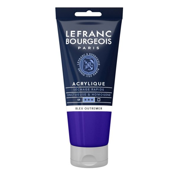 Lefranc Bourgeois Fine Acrylic Colour 80Ml Ultramarine