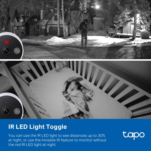 Tapo C120 Indoor/Outdoor Security Wi-Fi Camera 2K QHD 1080p