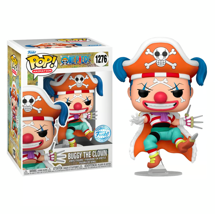 Funko Pop Animation: One Piece - Buggy The Clown