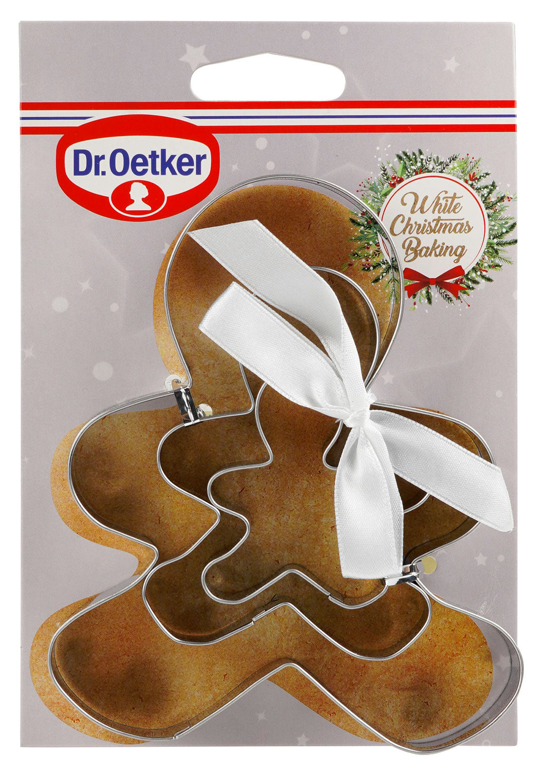 Dr.Oetker Gingerbread Man Cutter 3Pcs Stainless Steel
