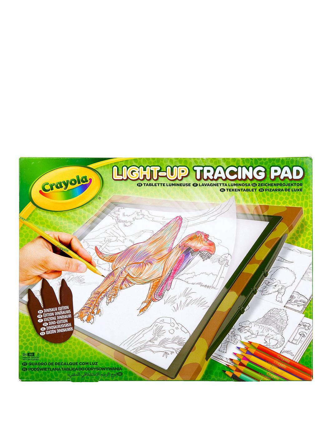 Crayola Light Up Tracing Pad - Dino Edition