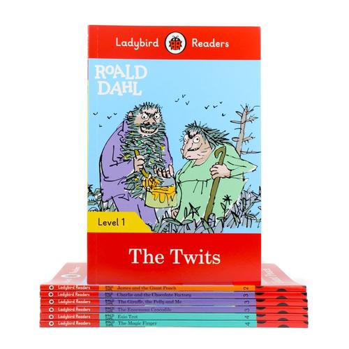 Ladybird Readers Roald Dahl Series 7 Books Collection Set