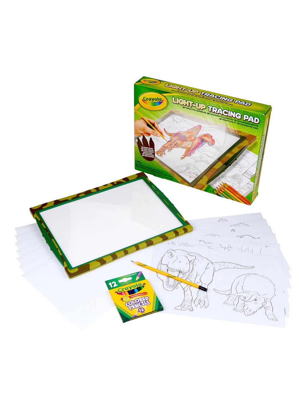 Crayola Light Up Tracing Pad - Dino Edition