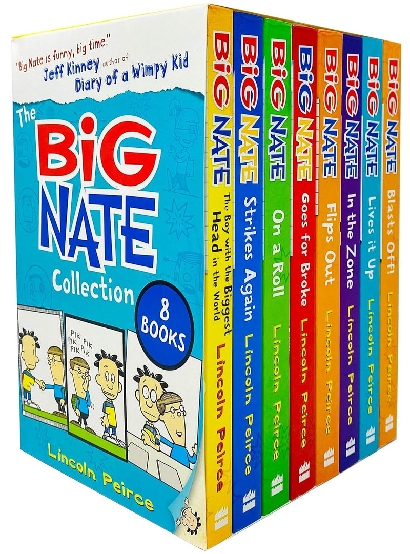 The Big Nate Collection Series 8 Books: Box Set