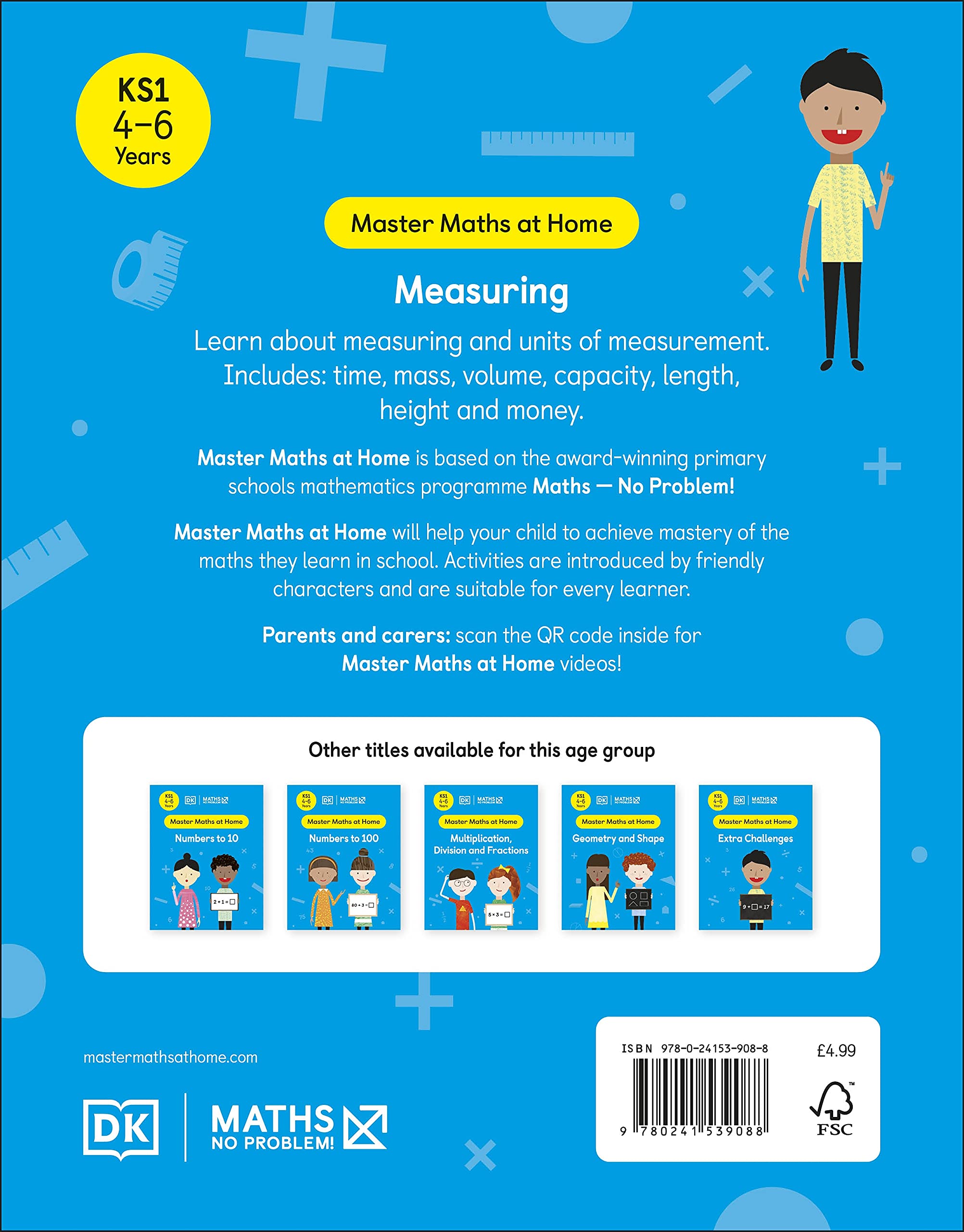 Maths — No Problem Measuring Ages 4-6 (Key Stage 1)