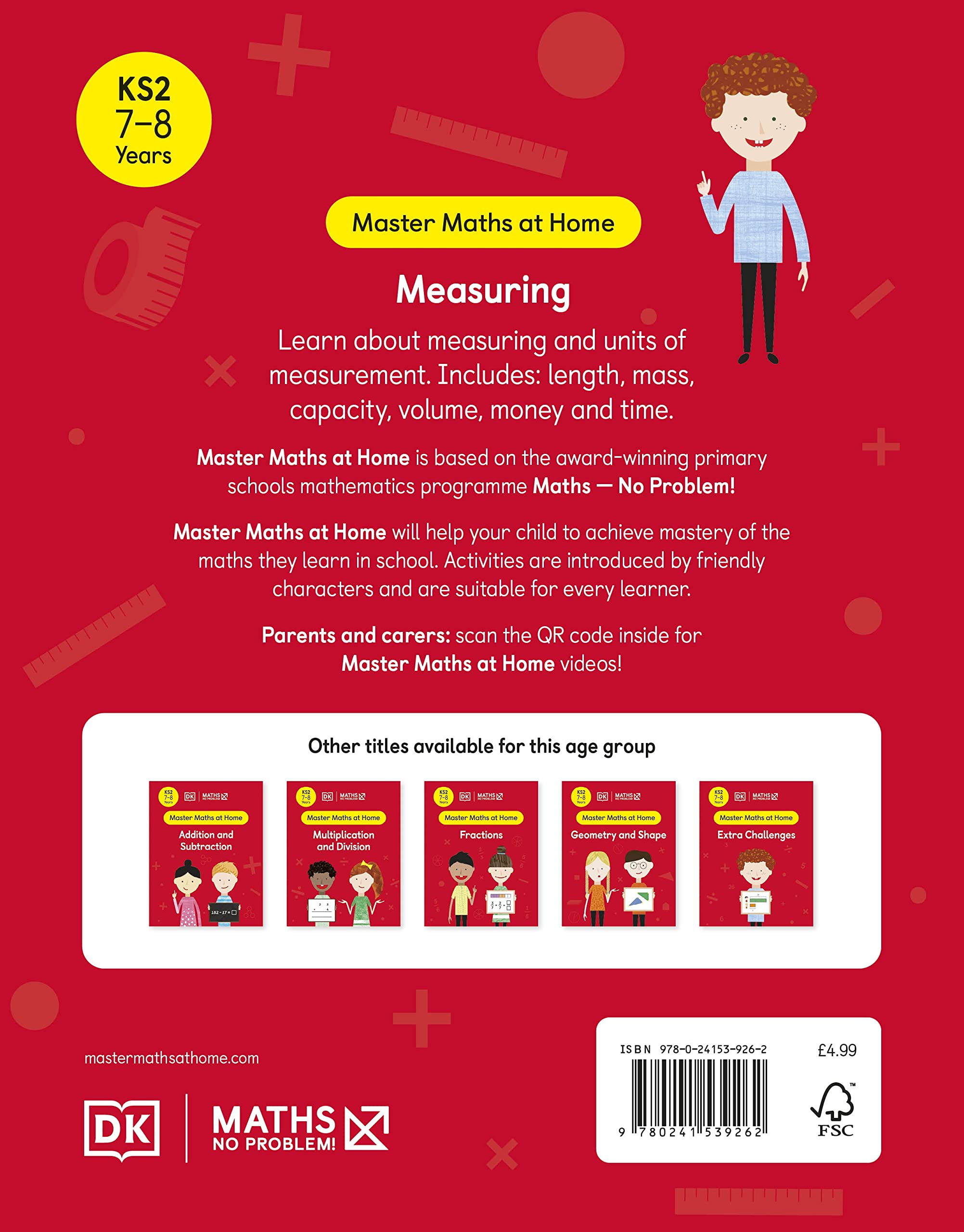 Maths — No Problem Measuring Ages 7-8 (Key Stage 2)
