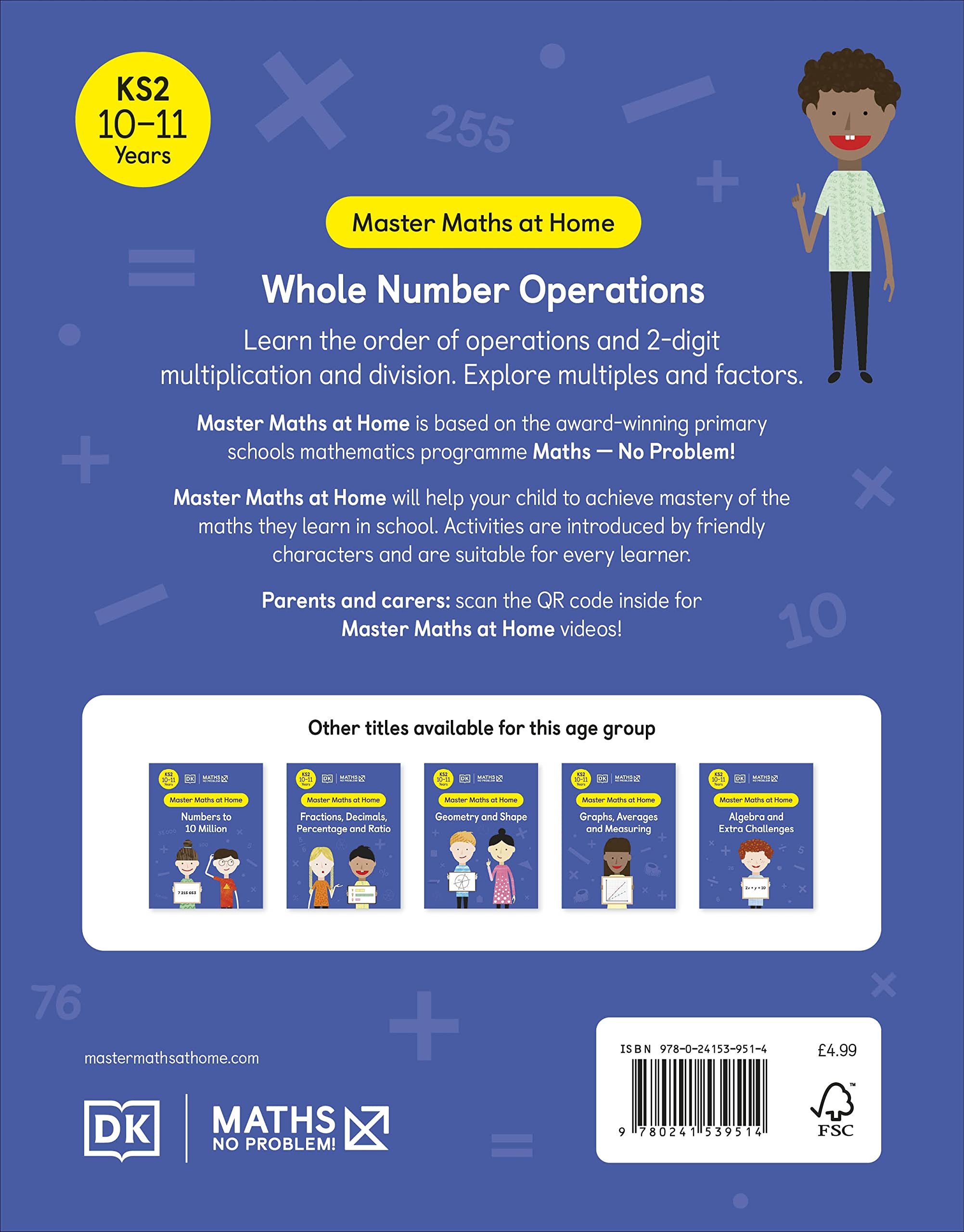 No Problem Whole Number Operations Ages 10-11