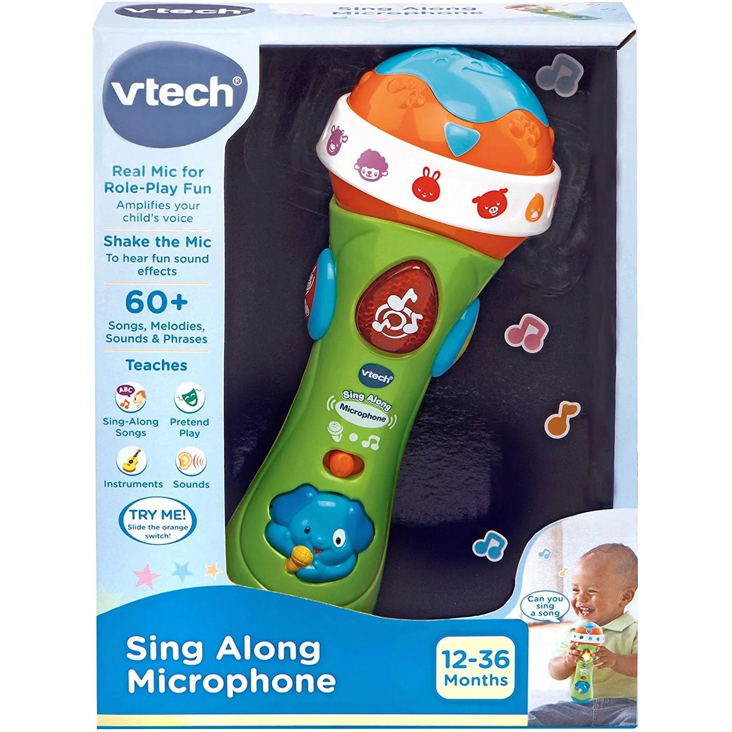 Vtech - Sing Along Microphone (Vt Uk)(Green)