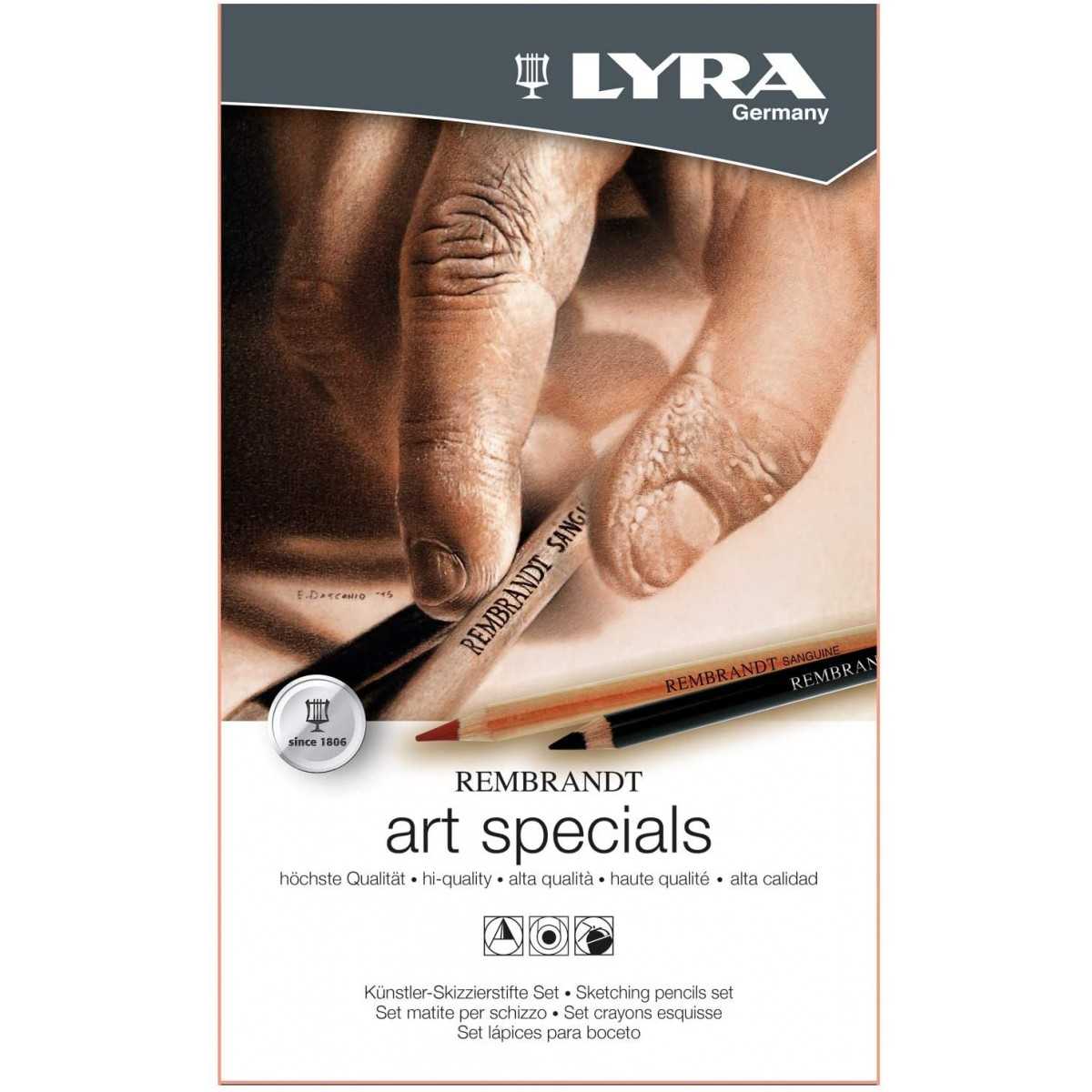 Lyra Rembrandt Art Specials Sketching Pencils Set