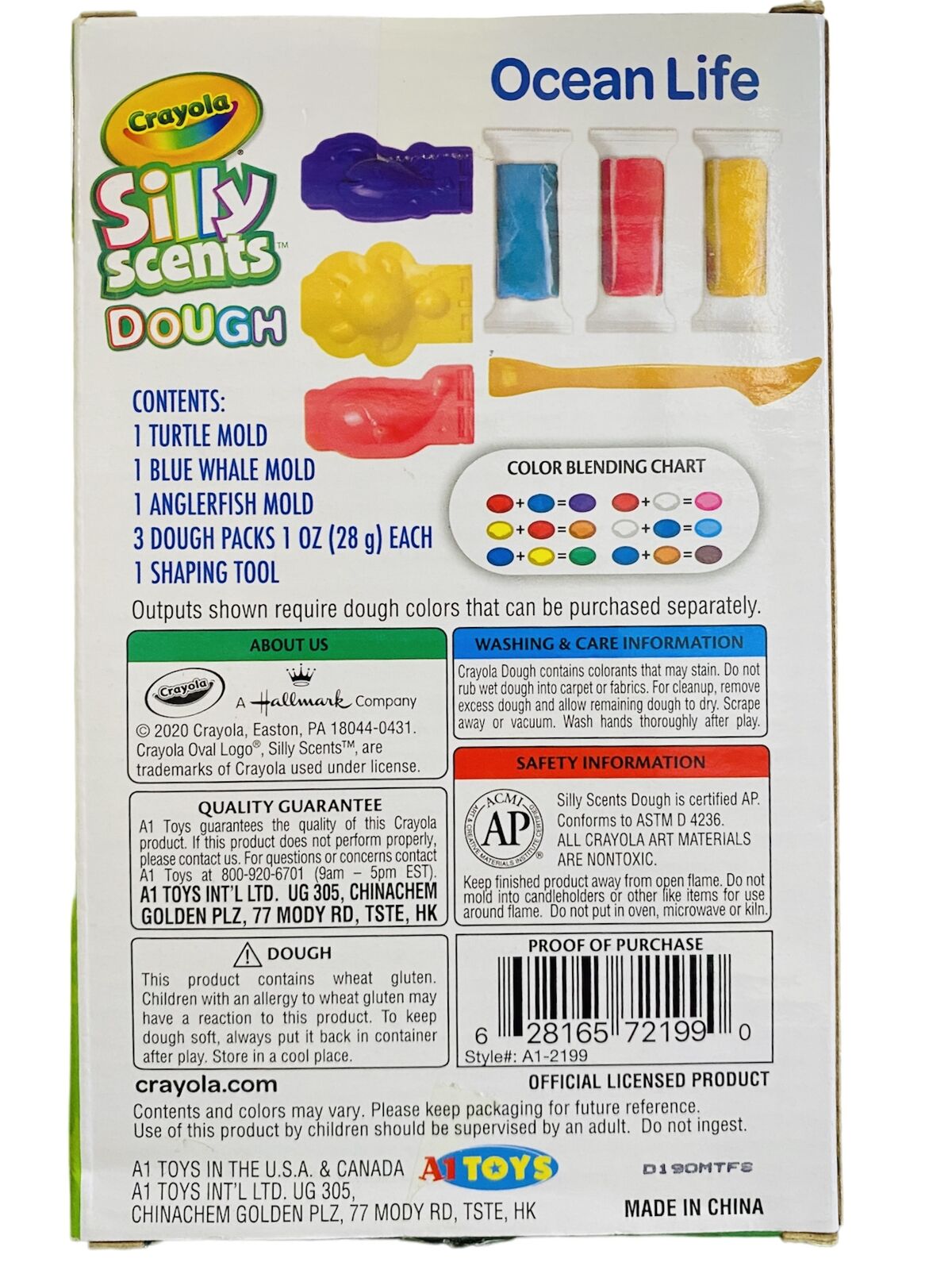 Crayola Silly Scents Dough - Mini Set Blue