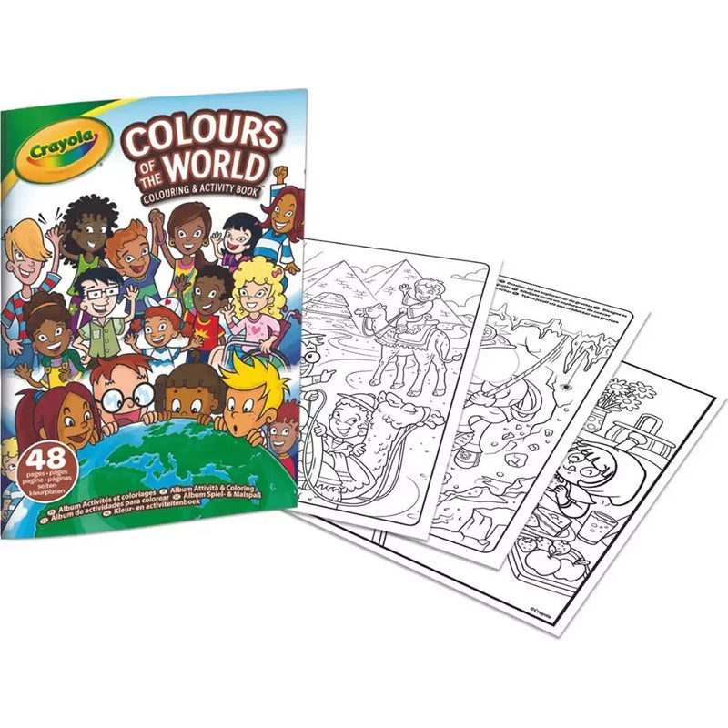 Crayola Colours Of The World & Activity Book