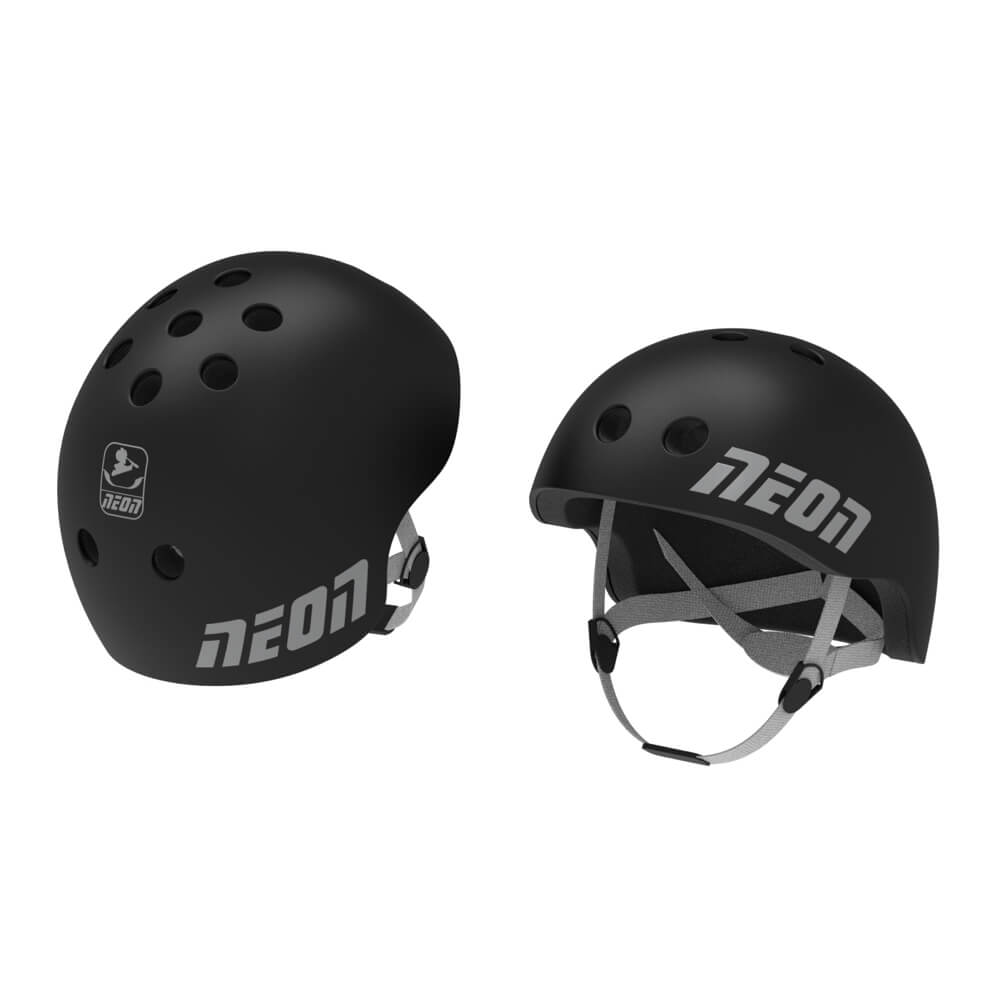 Yvolution Neon Helmet Medium - Black