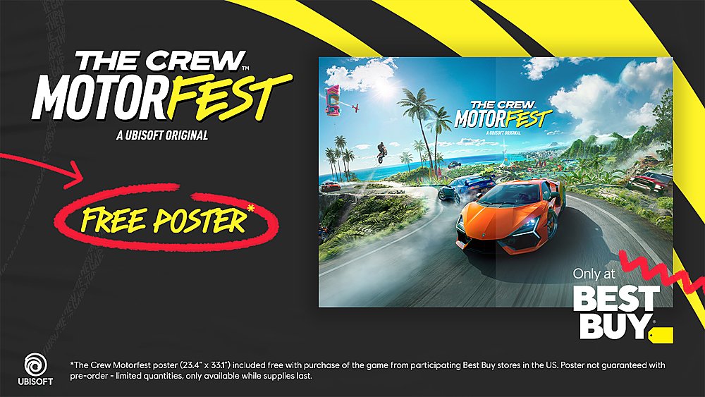 PS4 The Crew Motorfest Limited Edition + Steelbook [Korean English Chinese]
