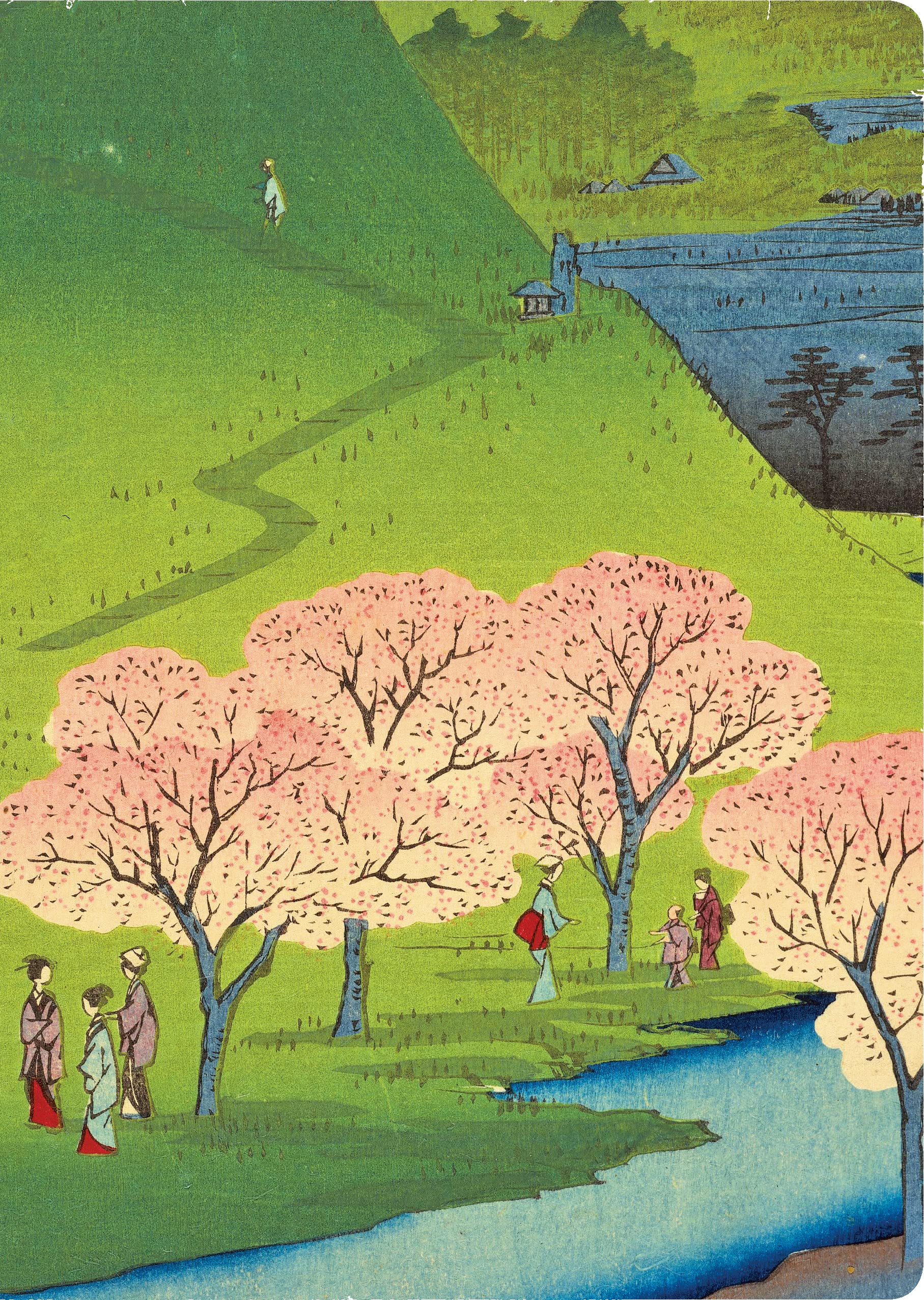 Hiroshige Cherry Blossoms Journal