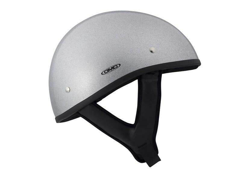 DMD Helmet Half Glitter Silver X-Small