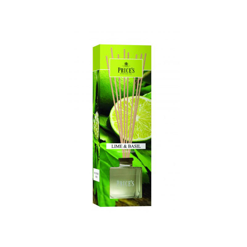 Prices Reed Diffuser 100Ml Lime & Basil