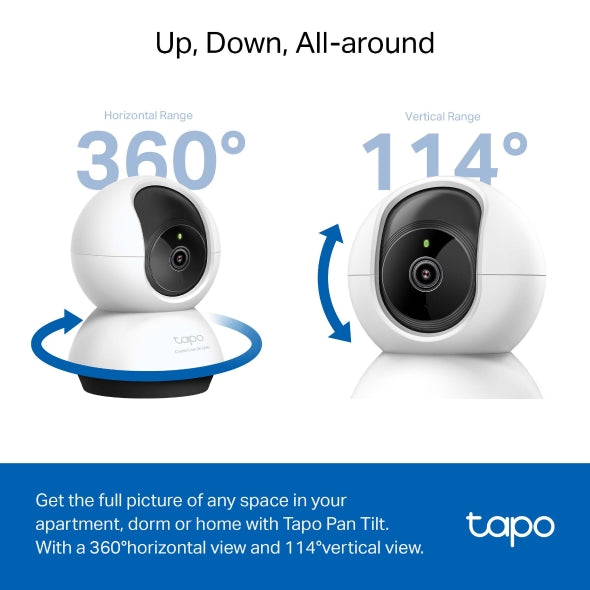 Tapo C220 | Pan/Tilt AI Home Security Wi-Fi Camera 4MP